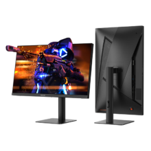 限地区、plus:SANC盛色27英寸2K原生180Hz电竞屏 Fast IPS 1ms 广色域10bit 小夜灯 电脑屏幕 G72Plus(升降支架版)