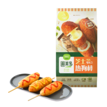 圃美多芝士热狗棒3支240g  韩国网红食品儿童小吃奶酪芝士早餐微波