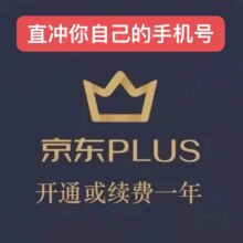 京东plus年卡会员 12个月