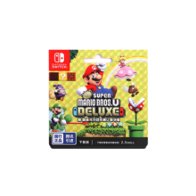Nintendo Switch任天堂 switch游戏卡仅支持国行主机《 新 超级马力欧兄弟U 豪华版》游戏兑换卡 任天堂 游戏软件