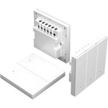 易来 Yeelight 智能开关K1已接入米家APP零火线客厅卧室墙壁开关优雅白双开