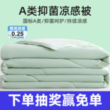 A类双面抗菌夏被凉感夏凉被冰丝空调被夏季薄款被子芯可机洗水洗