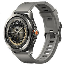 小米 Xiaomi Watch S4 Sport 智能手表 灰色氟橡胶表带