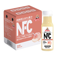 福兰农庄 Farmerland NFC100%水蜜桃汁300ML×6