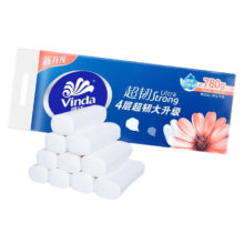 再降价:维达 超韧 卷纸 4层780g一提装