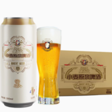 天湖啤酒 施泰克 10度小麦原浆啤酒500ml×12罐