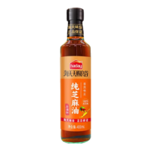 PLUS会员: 海天 天赐良谷芝麻香油 物理压榨 400mL*1