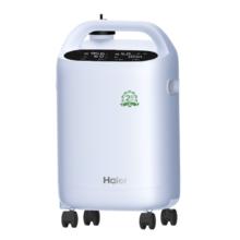 海尔 Haier 5L升医用制氧机家用吸氧机老人氧气机带雾化可遥控超轻音507W
