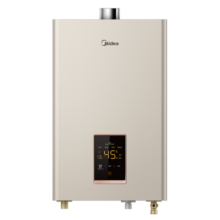 美的（Midea）16升安睡M9升级款M10燃气热水器天然气超一级能效静音 低噪增容水伺服恒温增压 下置风机12级抗风 16L JSLQ27-M10 Pro节能静音