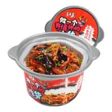 雷洽鱼香肉丝自加热煲仔饭265g*1桶