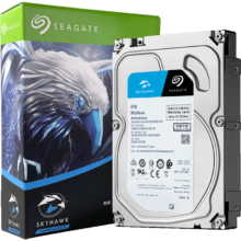 28日0点、plus会员：希捷（SEAGATE）安防硬盘 4TB 256MB SATA CMR垂直 机械硬盘 视频储存 希捷酷鹰 3.5英寸ST4000VX016