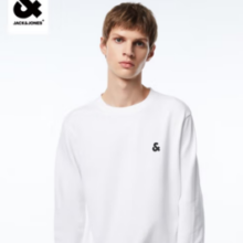 JACK&JONES 杰克琼斯 潮流字母纯棉上衣运动卫衣