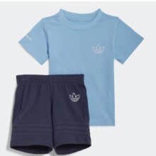 10点：adidas 男中小童短袖套装