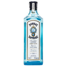孟买蓝宝石（Bombay） 洋酒 金酒 杜松子酒 琴酒 1000ml 47度