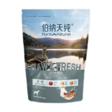 伯纳天纯狗粮生鲜 0谷物成幼犬通用犬粮 鸭肉&梨400g拉布拉多哈士奇