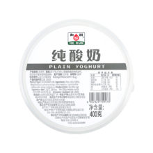 plus会员：和润 纯酸奶400g*2低温酸牛奶0蔗糖0代糖