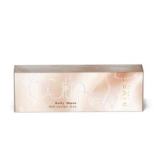 绮芙莉givre日抛30片透明一次性隐形近视眼镜通勤新水润透氧正品