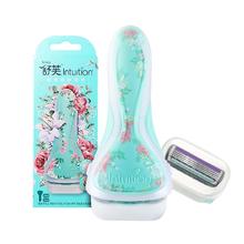 Schick 舒适 chick 舒适 官方正品舒适舒芙大皂头腋毛刮毛刀手动剃毛器大面积脱毛女士专用