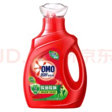 奥妙（OMO）洗衣液除菌除螨去渍【5.2斤装】除菌1kg+400g*4袋