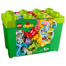 乐高（LEGO）积木拼装得宝10914 豪华缤纷大绿桶大颗粒积木桌儿童玩具生日礼物299元 (券后省30,月销4000+)