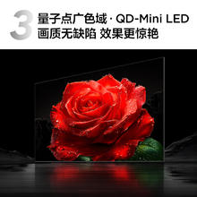 TCL T6L98英寸 QD-Mini LED电视 安装服务含伸缩挂架