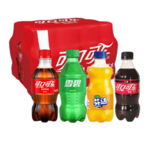 可口可乐 美年达橙子味300ml 6瓶 可选其他口味