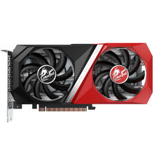 七彩虹 COLORFUL 战斧 GeForce RTX 3050 DUO V2 8G 显卡 8GB 黑红色