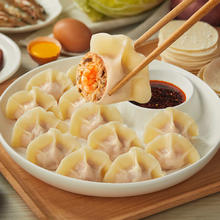 三全 虾皇饺 私厨水饺 精选高端食材 营养 速冻饺子方便速食 虾多多虾仁三鲜水饺400g