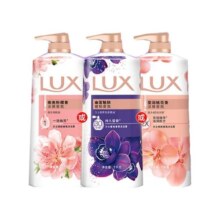力士沐浴露 1kg紫色幽莲魅肤依兰香桃花香焕亮粉樱香LUX官方正品