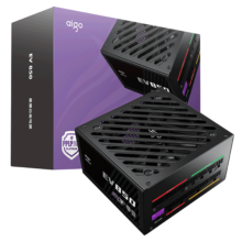 爱国者（aigo）星璨EV850W白金牌 黑 ATX3机箱电源