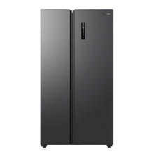 美的 570冰箱对开门冰箱双开门风冷 智能冰箱 BCD-607WKPZM(E) 布朗棕