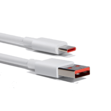 限地区、plus:小米 原装USB-C数据线100cm 6A充电线白色 适配USB-C接口手机游戏机充电xiaomi红米redmi/k70