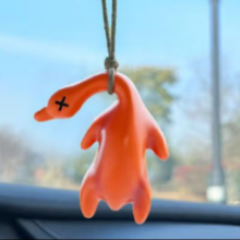 变色烤鸭 汽车挂件 1个装1.5元
