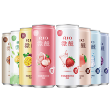 锐澳（RIO）洋酒 鸡尾酒 果酒 3度 微醺全家福 330ml*8罐 聚会送礼
