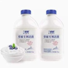兰格格 草原活菌酸奶1kg*2瓶