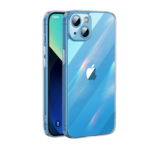 绿联 适用苹果13手机壳 iPhone13防摔保护壳 镜头全包加强防摔 透明超薄软边保护套 男女款