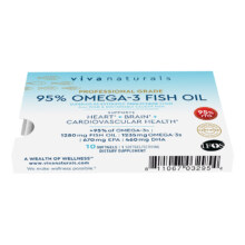 viva鱼油95%欧米伽3软胶囊rTG型 深海鱼油软胶囊10粒