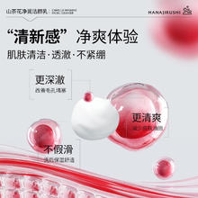 HANAJIRUSHI 花印 洗面奶含氨基酸清洁保湿洁面乳 山茶花洁面150g 山茶花净润洁颜乳150g