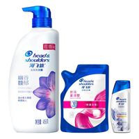 海飞丝 SPA香氛幽香馥郁去屑洗发水450G+200g+80g(共730g)