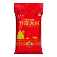 五米郎 新米五常大米10斤24.9元（需领券）