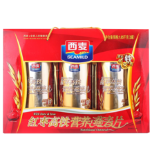 西麦红枣高铁燕麦片礼盒1050g谷物早餐营养代餐送礼佳品