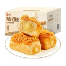 88VIP、需首购：良品铺子 肉松奶酪包 500g