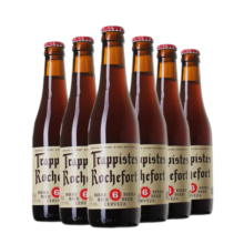 罗斯福（Rochefort）比利时原装进口啤酒 修道院精酿 10号 8号 6号啤酒 罗斯福8号 330mL 6瓶