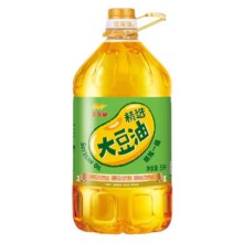 金龙鱼精选精炼一级大豆油5L升大桶装家商用食用色拉油48.3元