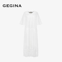 GEGINA 吉吉娜 女士蕾丝拼接连衣裙 GB11F112
