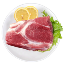 金锣猪带膘前腿肉2斤冷冻带膘猪腿 猪肉生鲜猪前尖