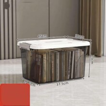 加厚透明收纳箱 长45宽32高25cm
