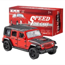 中精质造仿真JEEP牧马人吉普车合金模型