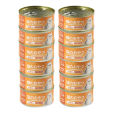 七彩缦猫罐头 宠物猫咪零食 随机口味12罐*170g