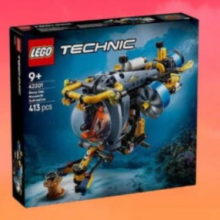 LEGO 乐高 积木拼装玩具 机械组 42201深海研究潜水艇